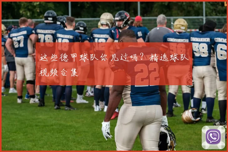 这些德甲球队你见过吗？精选球队视频合集