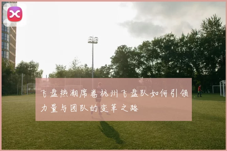 飞盘热潮席卷杭州飞盘队如何引领力量与团队的变革之路